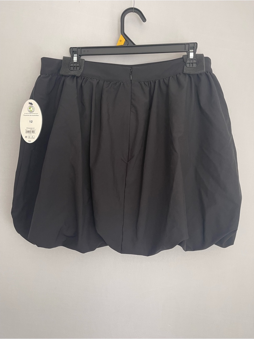 Scoop Bubble Mini Skirt NWT Black 12